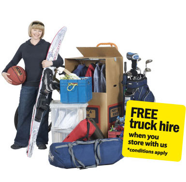 Free Moving Trucks with Self Storage